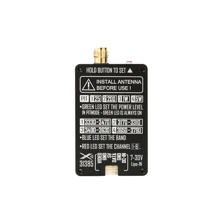 RUSHFPV 3.1G-3.8G XSPAN 5W VTX Transmitter Module