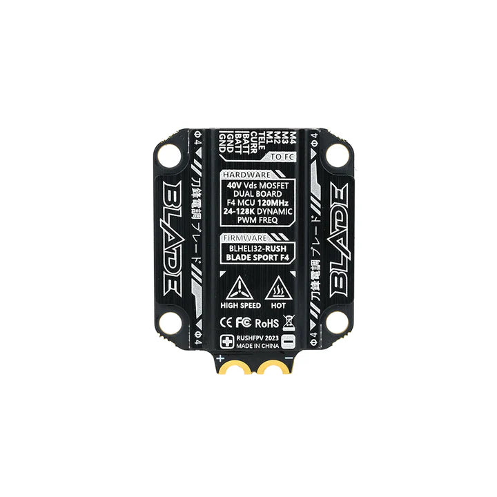 Регулятор швидкості RUSHFPV Rush Blade 50A Sport F4 BLHeli32 4-in-1 ESC