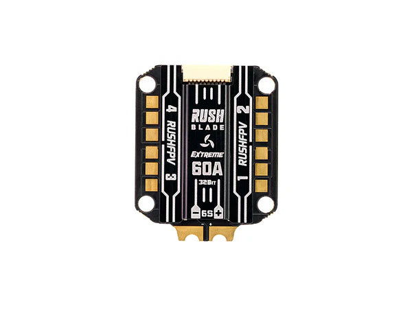 Регулятор швидкості RUSHFPV Rush Blade 60A Extreme Edition 32bit 128KHz 4-in-1 ESC (30×30)