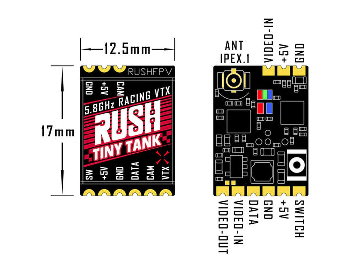 RUSHFPV TANK TINY VTX
